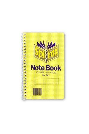 Spirax Notebook 561 - A12: Side Opening (Pack of 20)