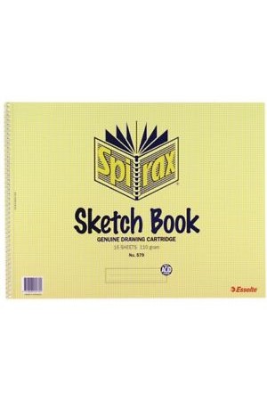 Spirax Sketch Book 579 A79 - 270x370mm (Pack of 10)