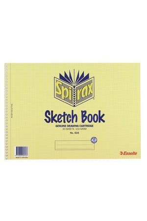 Spirax Sketch Book 534 - A4: 40 Pages (Pack of 10)