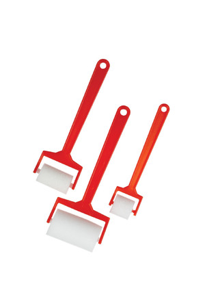 Sponge Roller 40mm Red Handle