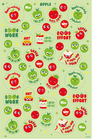 ScentSations Green Apple Stickers