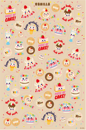 Birthday Shaped ScentSations Stickers
