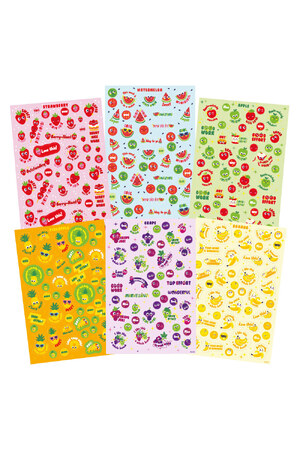ScentSations "Scratch & Sniff" Merit Stickers Variety Pack - Fruits (Pack of 600)