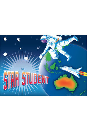 Star Student Merit Certificate - Pack of 35