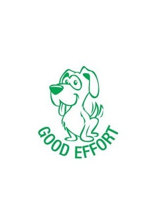 Good Effort Dog Merit Stamp (Previous Design)