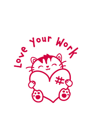 Love Your Work - Merit Stamp