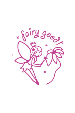 Fairy Good - Playful Puns Merit Stamp