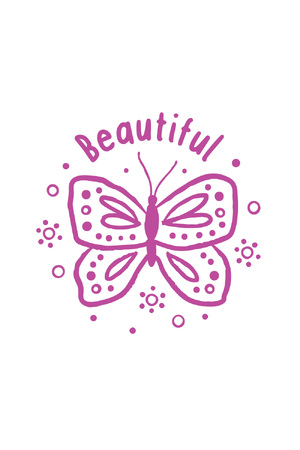 Wonderlands: Butterfly - Merit Stamp