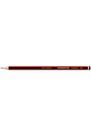 Staedtler Tradition Lead Pencil - 110: 4H (Box of 12)