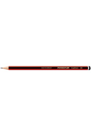 Staedtler Tradition Lead Pencil - 110: 4H (Box of 12)