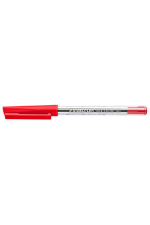 Staedtler Pen - Ballpoint Pen Stick 430: Medium Red (Single)