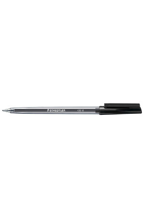 Staedtler Pen - Ballpoint Pen Stick 430: Medium Black (Single)