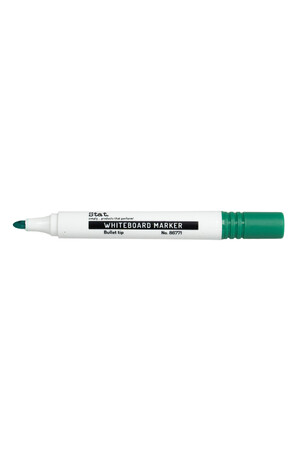 Stat Whiteboard Markers - 2.0mm Bullet Nib: Green (Box of 12)