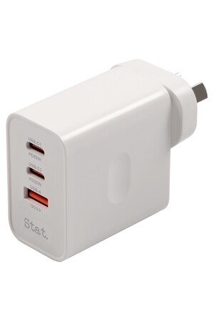 Stat Wall Charger - 65W Dual USB A & USB C: White