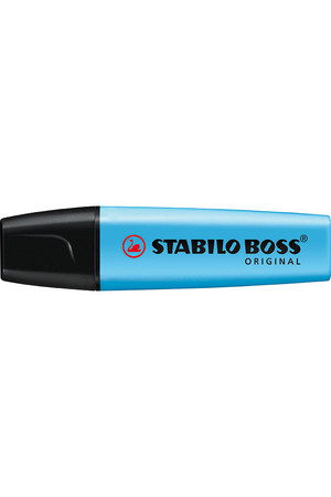 Stabilo Boss Highlighters - Blue (Box of 10)