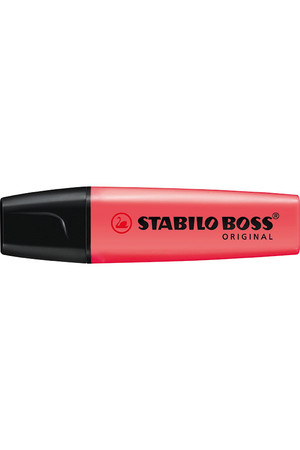 Stabilo Boss Highlighters - Red (Box of 10)