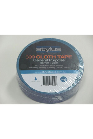 Stylus Cloth Tape - Blue: 36mm x 25m