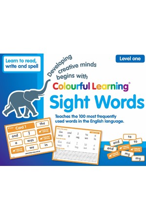 Colourful Learning - Sight Words (Level One)