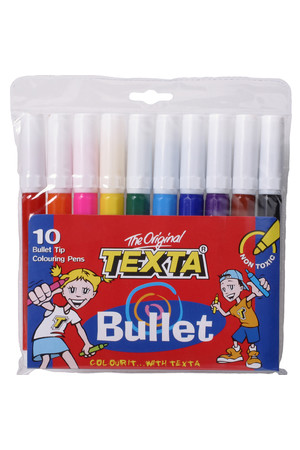Texta Markers - Project Bullet Tip TX230 (Pack of 10)