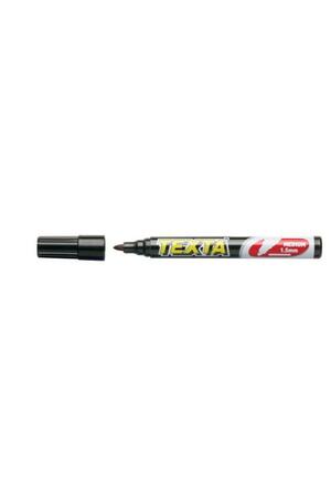 Texta Markers - B10 Permanent (Bullet): Black (Box of 10)