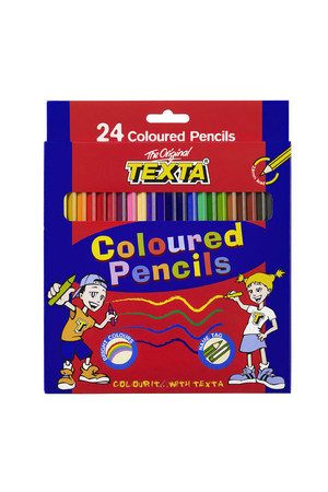 Texta Coloured Pencil - Pack of 24