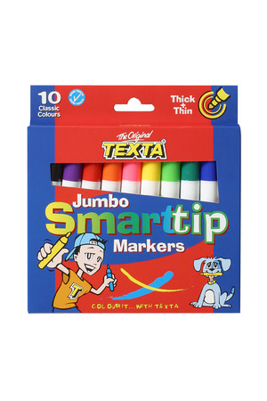 Texta Markers - Smarttip Jumbo: Pack of 10