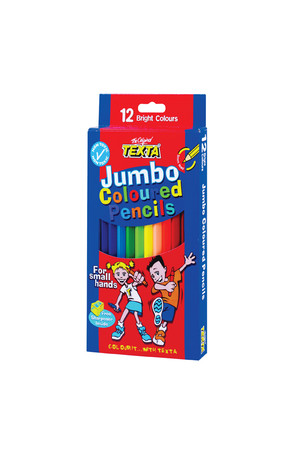 Texta Coloured Pencil - Jumbo (Pack of 12)
