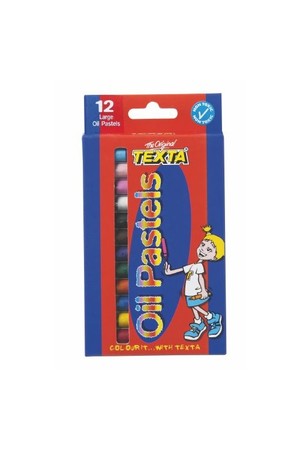 Texta Oil Pastels - Large (Pack of 12)
