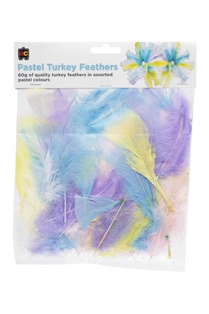 Turkey Feathers (60g) - Pastel
