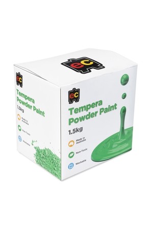 Tempera Powder Paint - Brilliant Green (1.5kg)