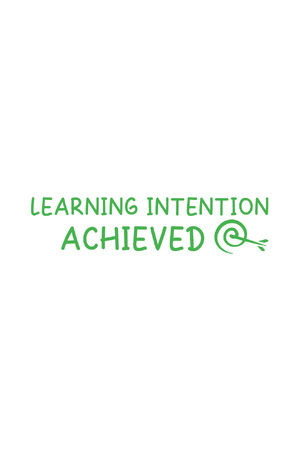 Learning Intention Achieved - Teacher's Stamp