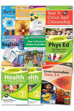 Australian Curriculum BLM Super Pack 3 - Year 3