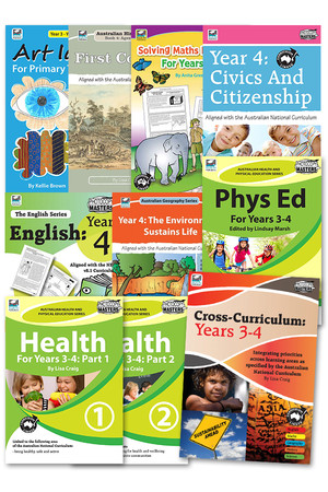 Australian Curriculum BLM Super Pack 3 - Year 4