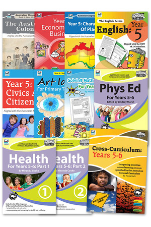 Australian Curriculum BLM Super Pack 3 - Year 5
