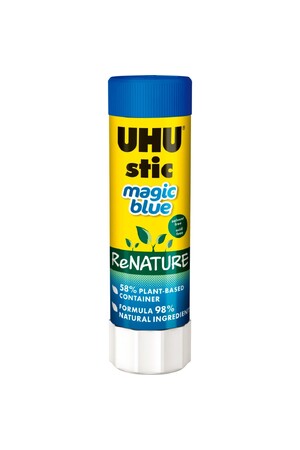 Glue Uhu - 40g: Renature Stic Blue (Single)