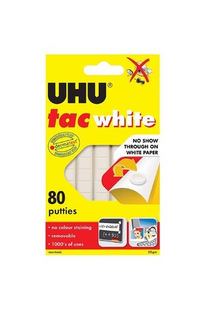UHU Glue - U-Tac White 80's 50gm (Single)