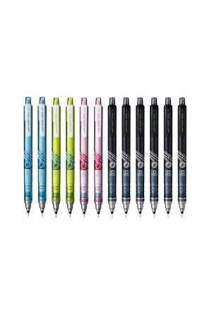 Uni Kuru Toga Mechanical Pencils 0.7mm Assorted (Box of 12)