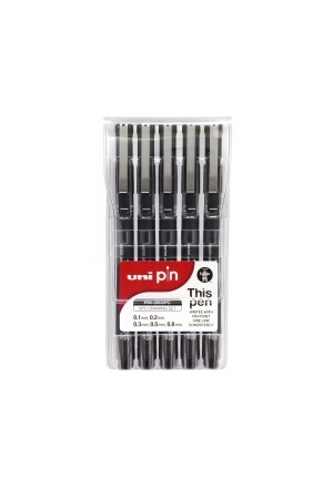 Uni-Ball PIN 200 Fineliner Set - Wallet 5