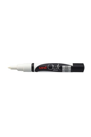 Uni-Ball Chalk Marker Bullet Tip 1.3mm - White