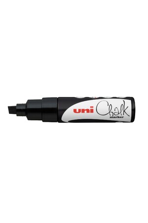 Uni-Ball Chalk Marker Chisel Tip 8mm - Black