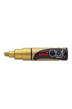 Uni-Ball Chalk Marker Chisel Tip 8mm - Gold