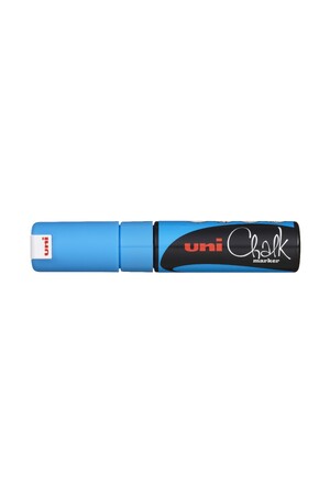 Uni-Ball Chalk Marker Chisel Tip 8mm - Light Blue