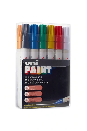 Uni-Ball Paint Marker PX-20 Medium Bullet Tip 2.8mm - Assorted (Box of 12)