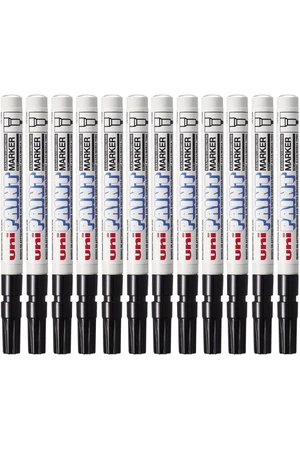 Uni-Ball Paint Marker PX-21 Fine Tip 1.2mm  - Black (Box of 12)