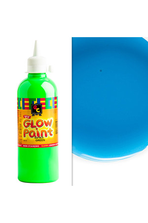UV Glow Paint 500mL - Blue