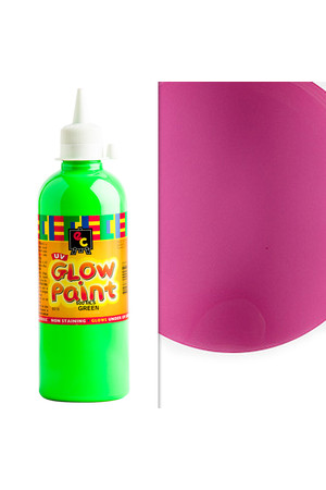 UV Glow Paint 500mL - Magenta