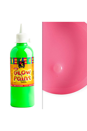 UV Glow Paint 500mL - Pink
