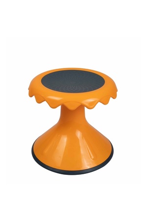 Creative Kids Sunflower Stool 310mm Height - Orange