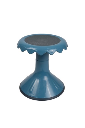 Creative Kids Sunflower Stool 370mm Height - Ocean Blue