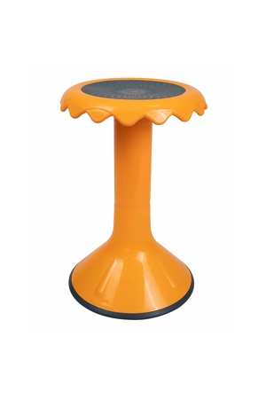 Creative Kids Sunflower Stool 520mm Height - Orange